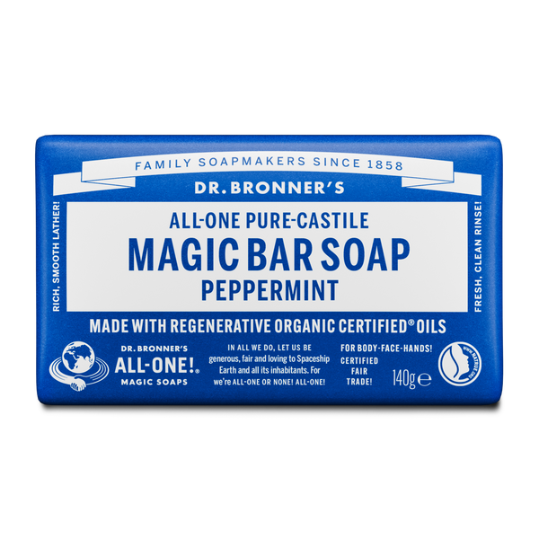 Peppermint Pure-Castile Magic Bar Soap