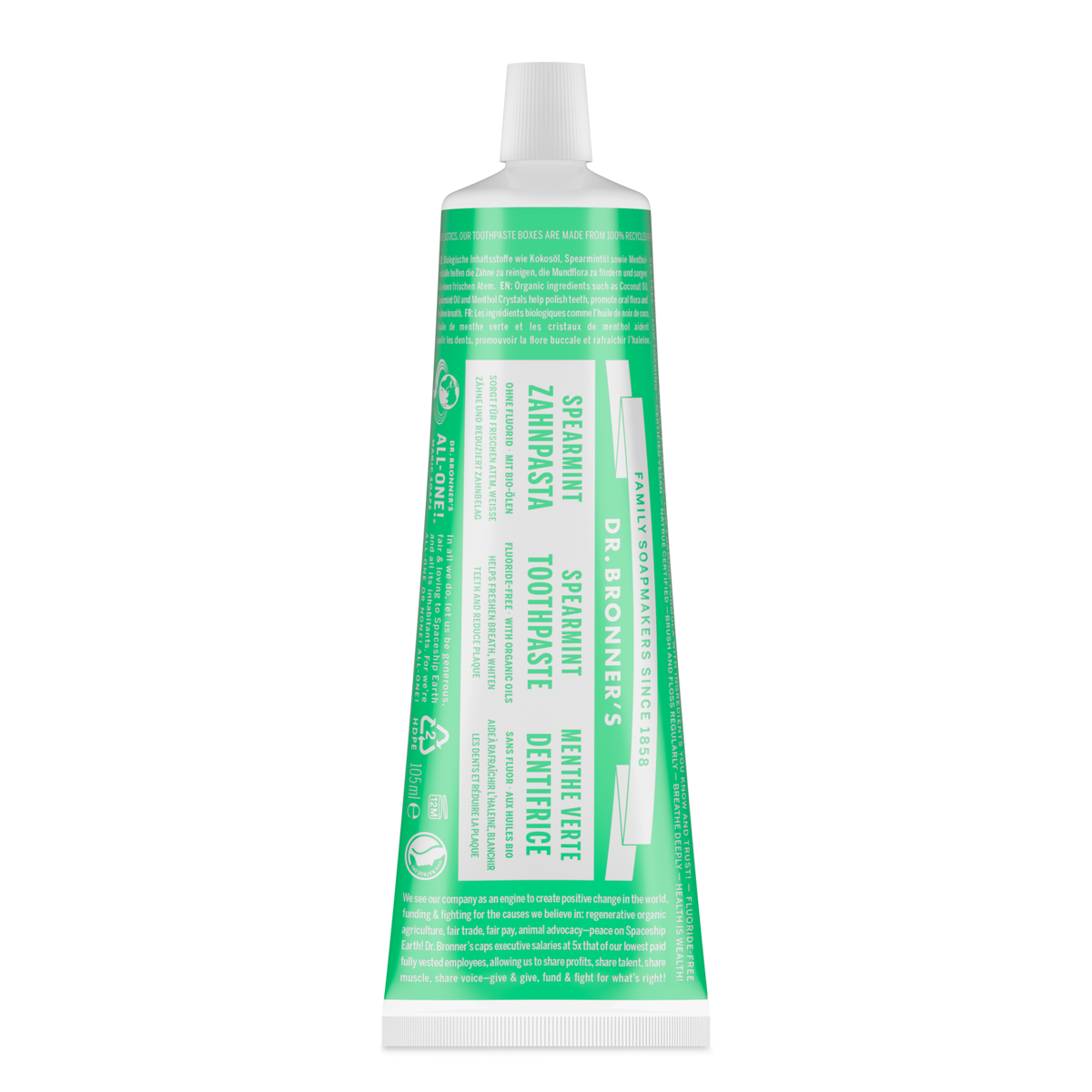 Spearmint All-One Toothpaste