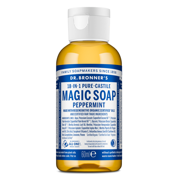 Peppermint Pure-Castile Magic Soap