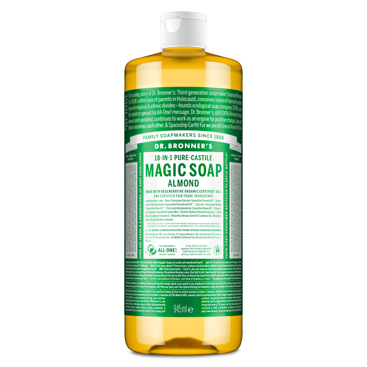 Almond Pure-Castile Magic Soap