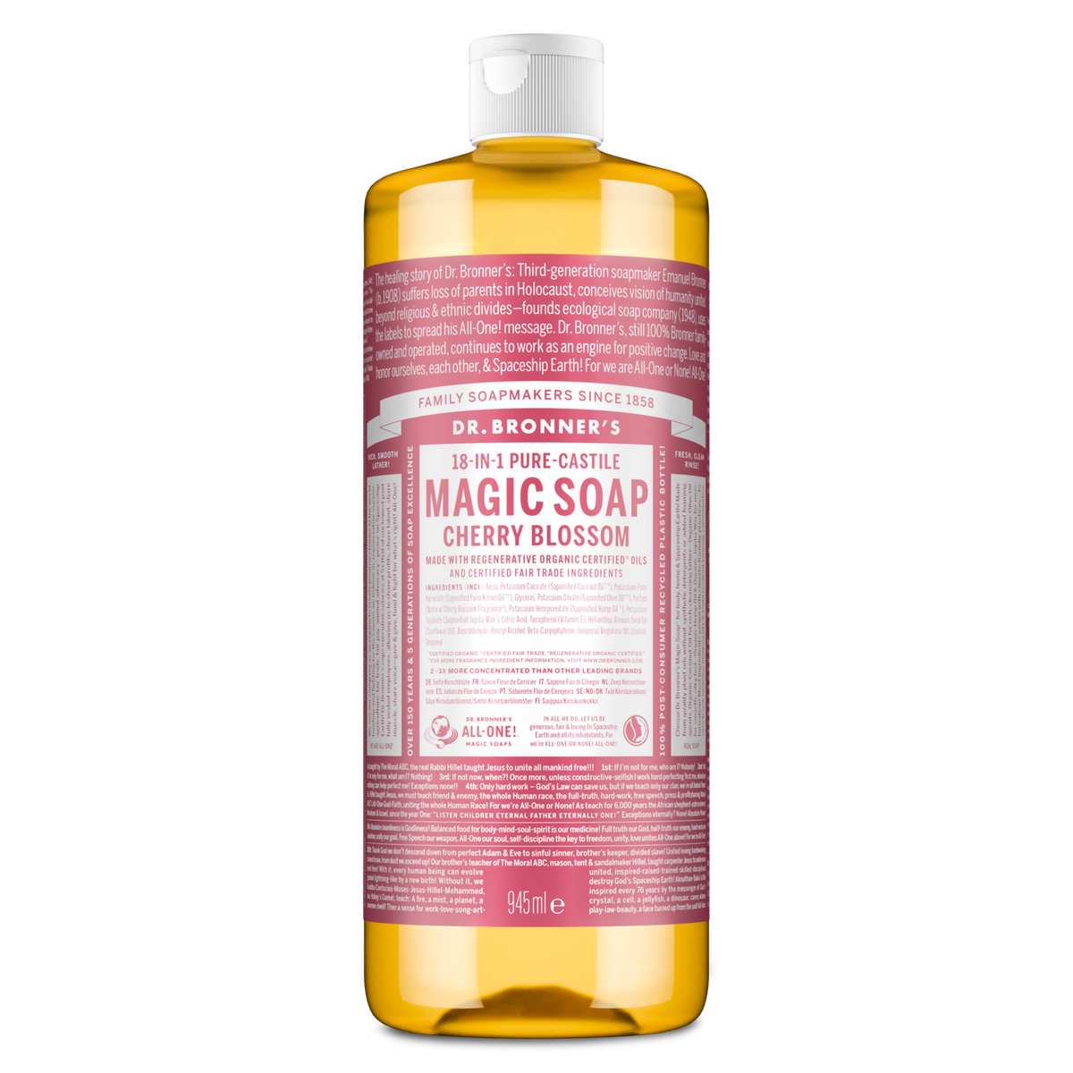 Cherry Blossom Pure-Castile Magic Soap