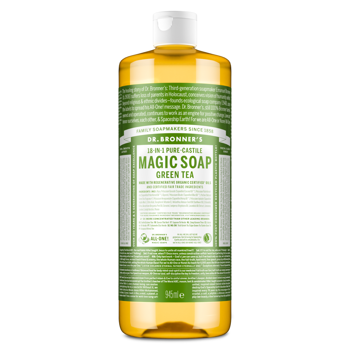 Green Tea Pure-Castile Magic Soap