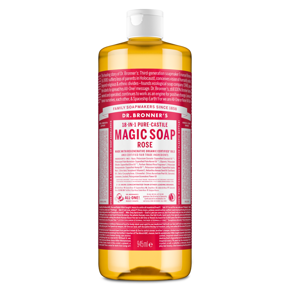 Rose Pure-Castile Magic Soap