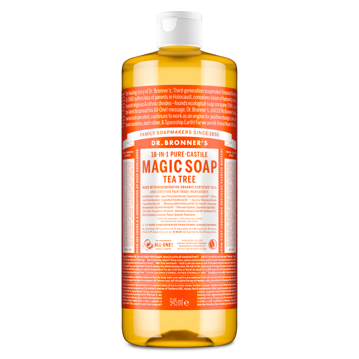 Tea Tree Pure-Castile Magic Soap