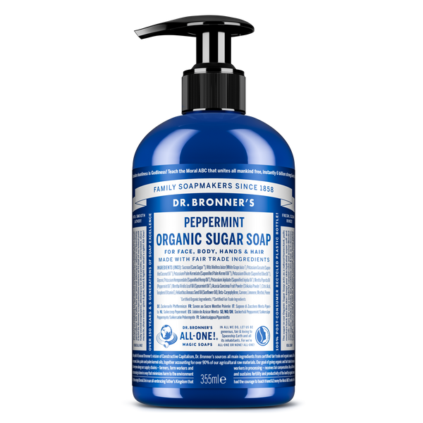 Peppermint Organic Sugar Soap