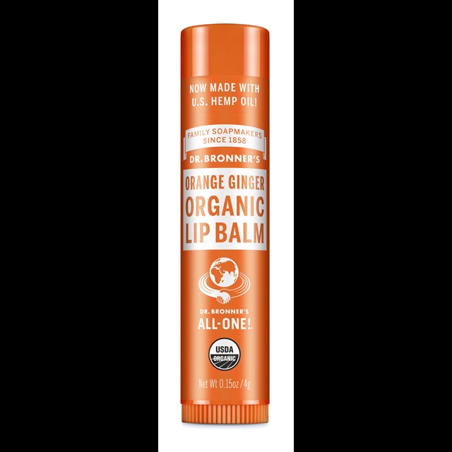 Organic Lip Balms - orange-ginger