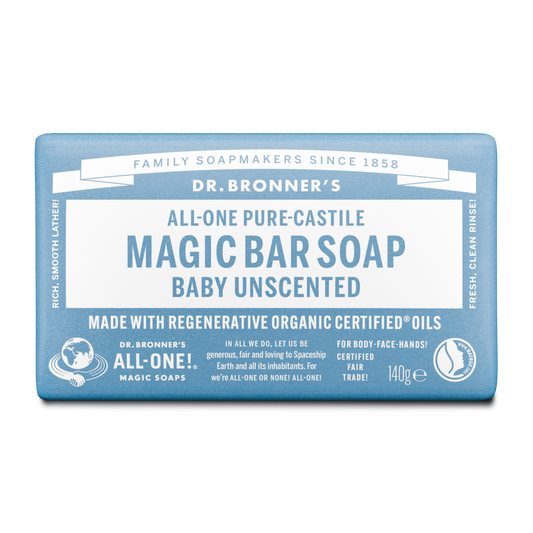 Baby Unscented Pure-Castile Magic Bar Soap