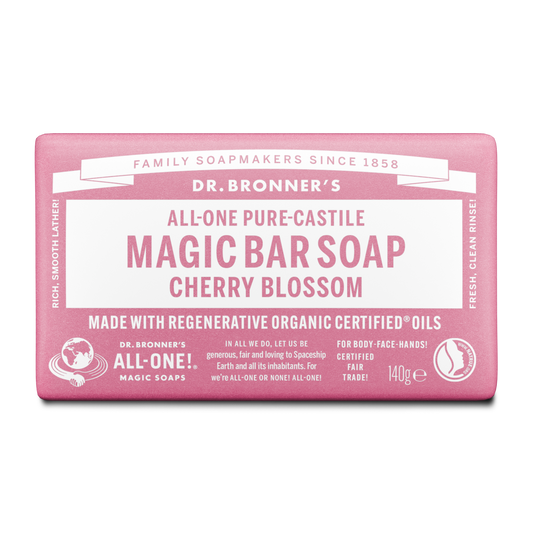 Cherry Blossom Pure-Castile Magic Bar Soap