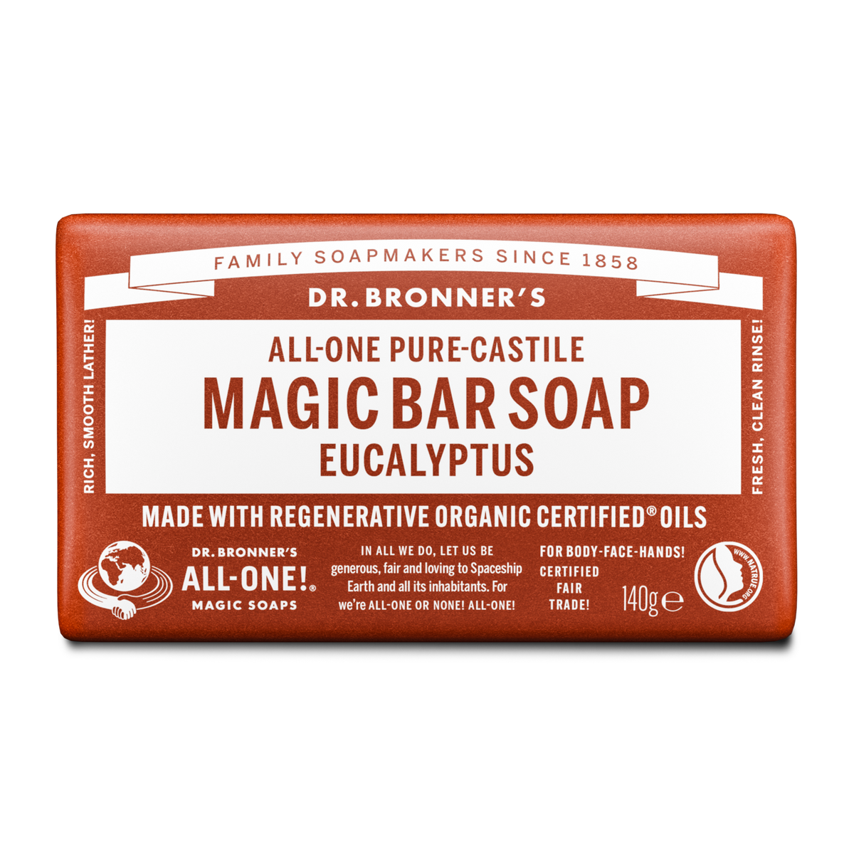 Eucalyptus Pure-Castile Magic Bar Soap