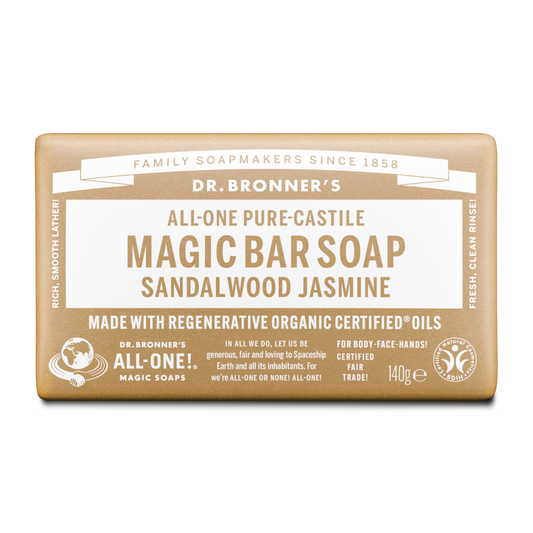 Sandalwood Jasmine Pure-Castile Magic Bar Soap