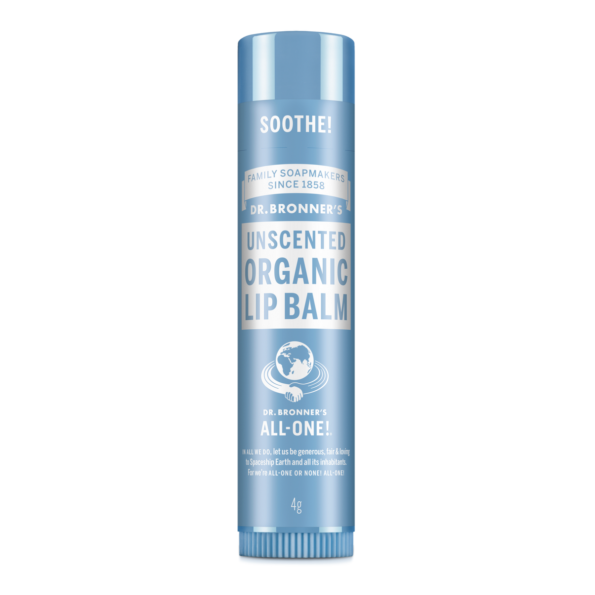 Naked Unscented Organic Lip Balm