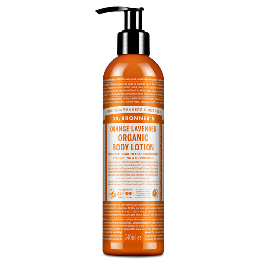 Orange Lavender Organic Body Lotion