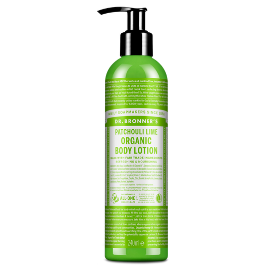 Patchouli Lime Organic Body Lotion