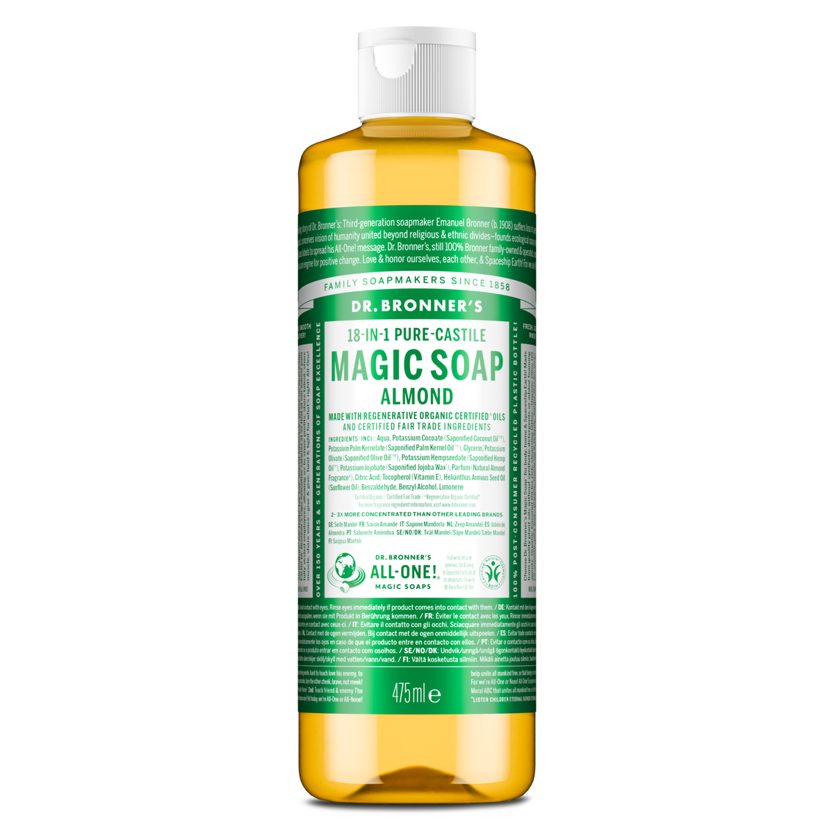 Almond Pure-Castile Magic Soap