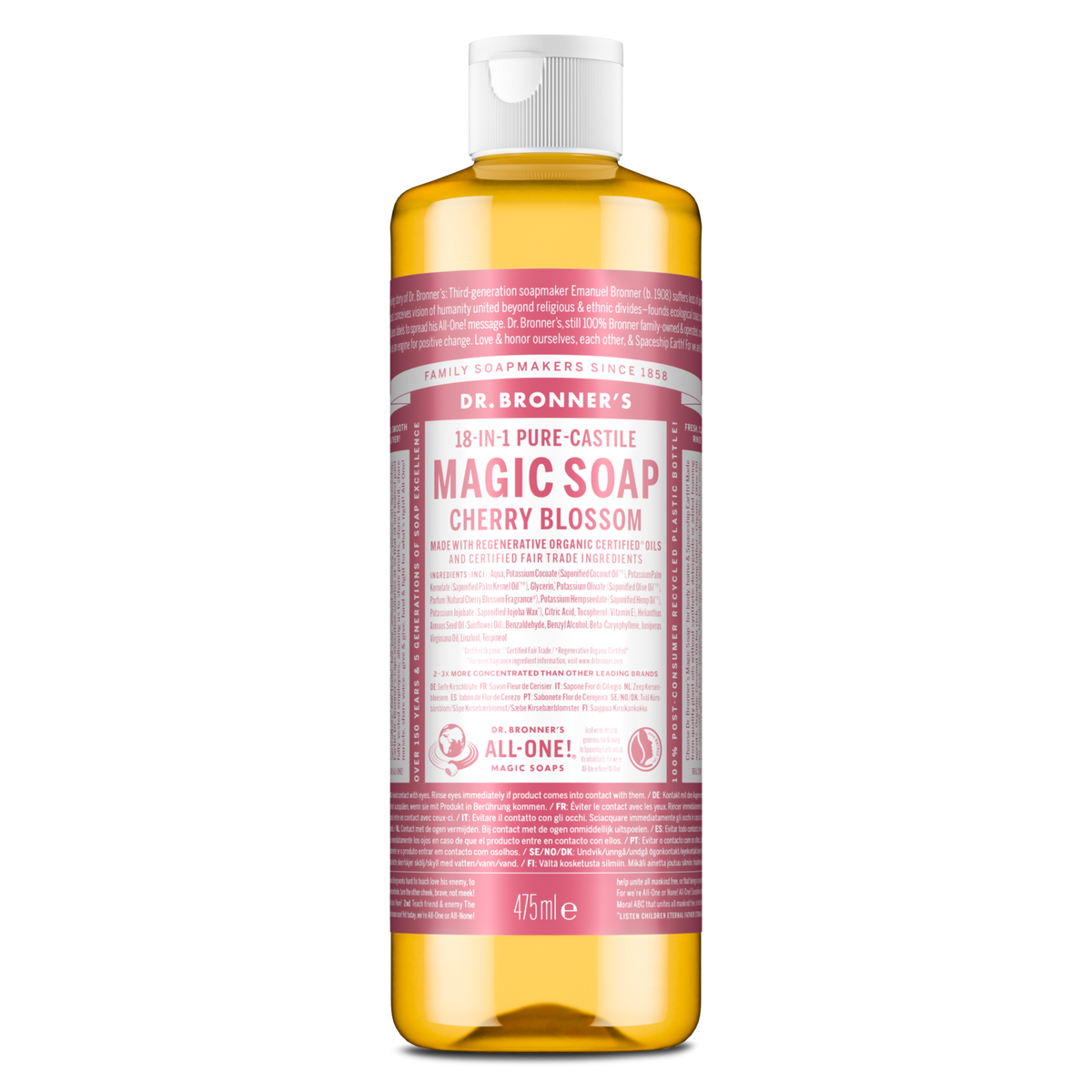 Cherry Blossom Pure-Castile Magic Soap