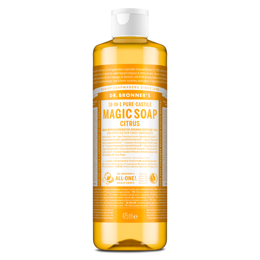 Citrus Orange Pure-Castile Magic Soap