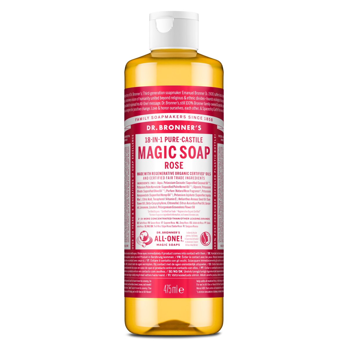 Rose Pure-Castile Magic Soap