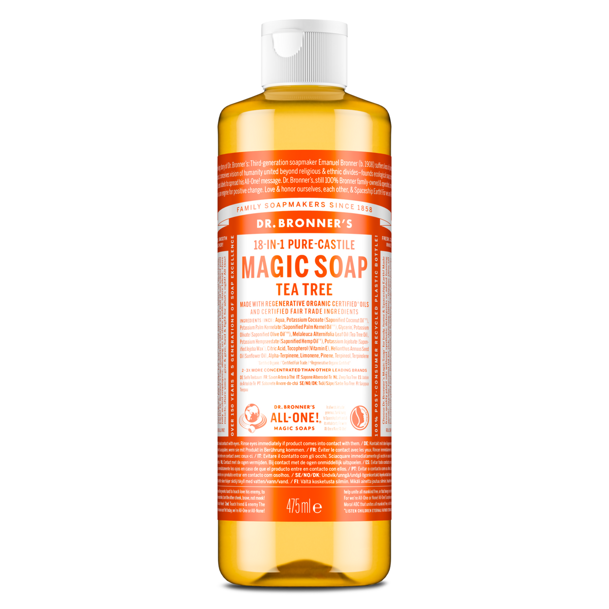 Tea Tree Pure-Castile Magic Soap