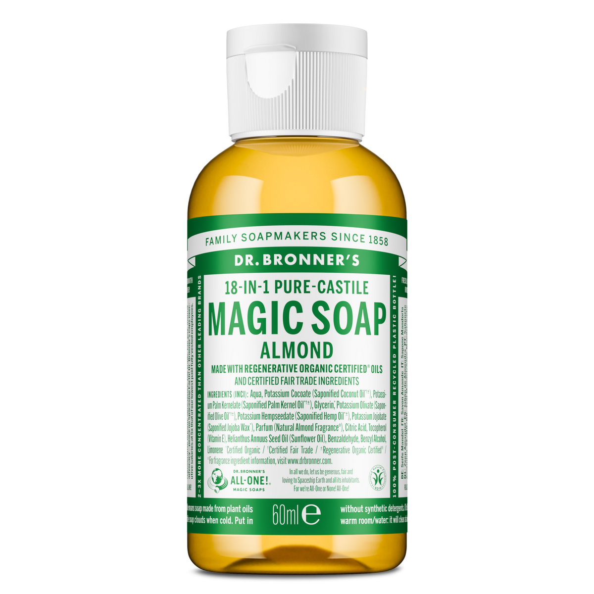 Almond Pure-Castile Magic Soap