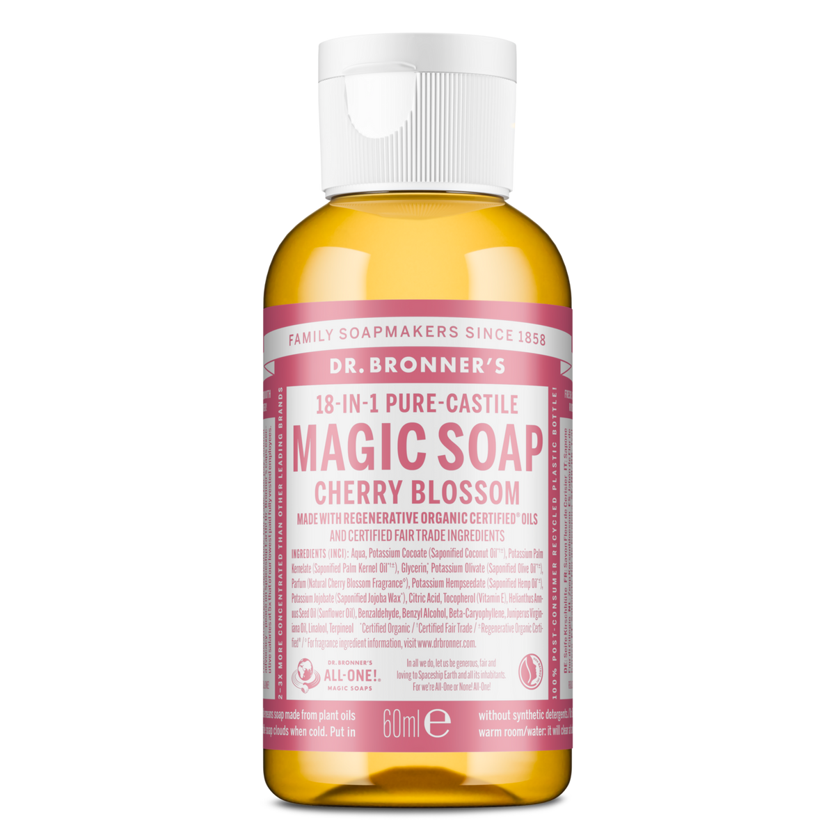 Cherry Blossom Pure-Castile Magic Soap