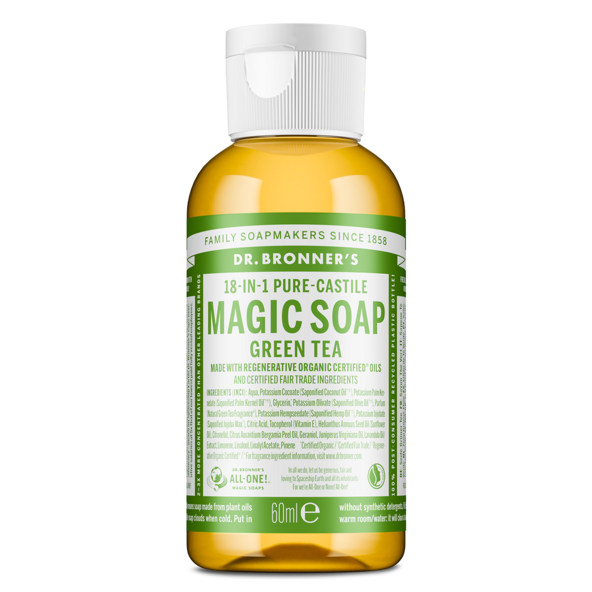 Green Tea Pure-Castile Magic Soap
