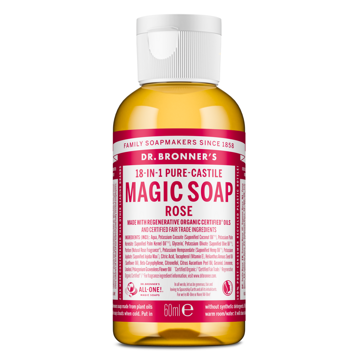 Rose Pure-Castile Magic Soap