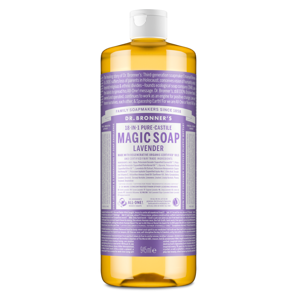 Lavender Pure-Castile Magic Soap