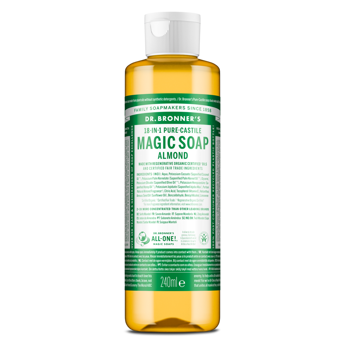 Almond Pure-Castile Magic Soap