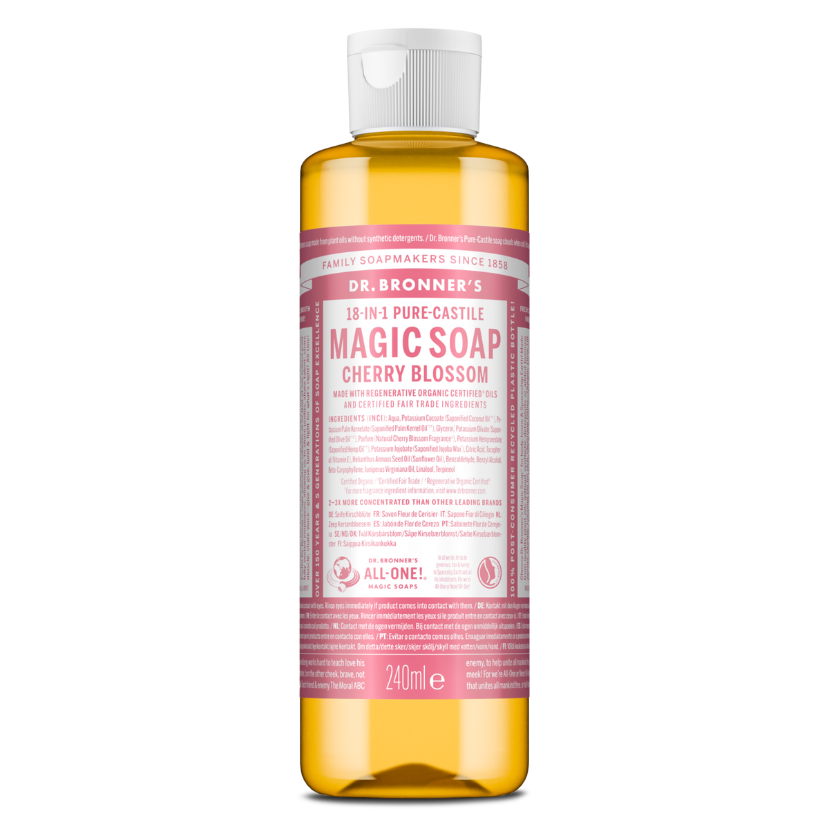 Cherry Blossom Pure-Castile Magic Soap