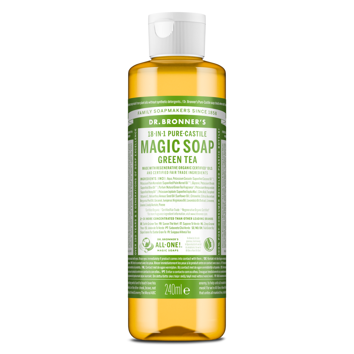 Green Tea Pure-Castile Magic Soap