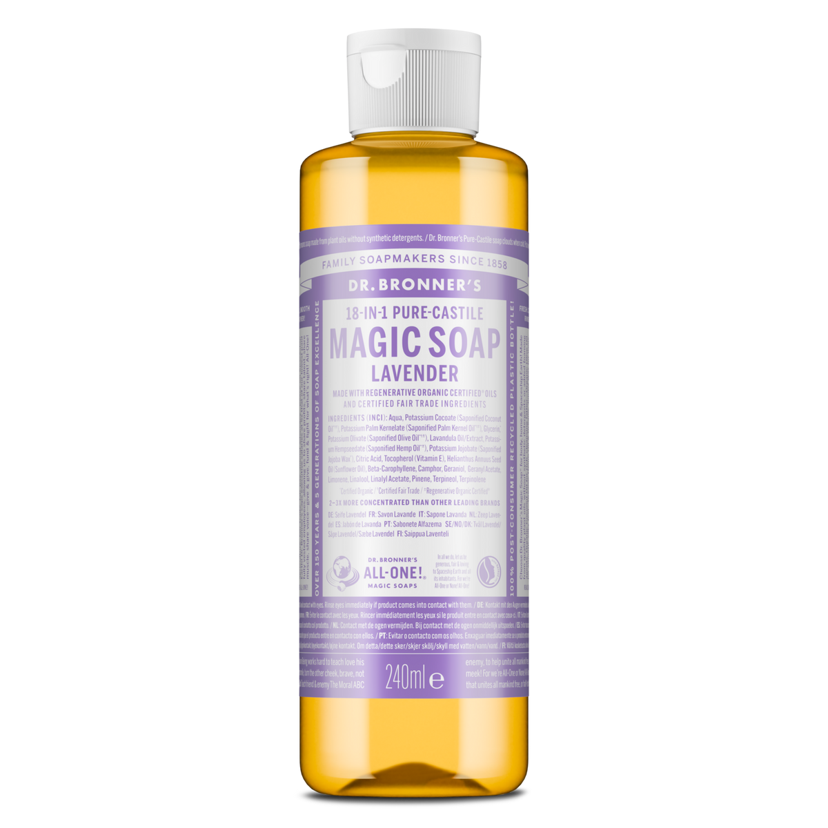 Lavender Pure-Castile Magic Soap