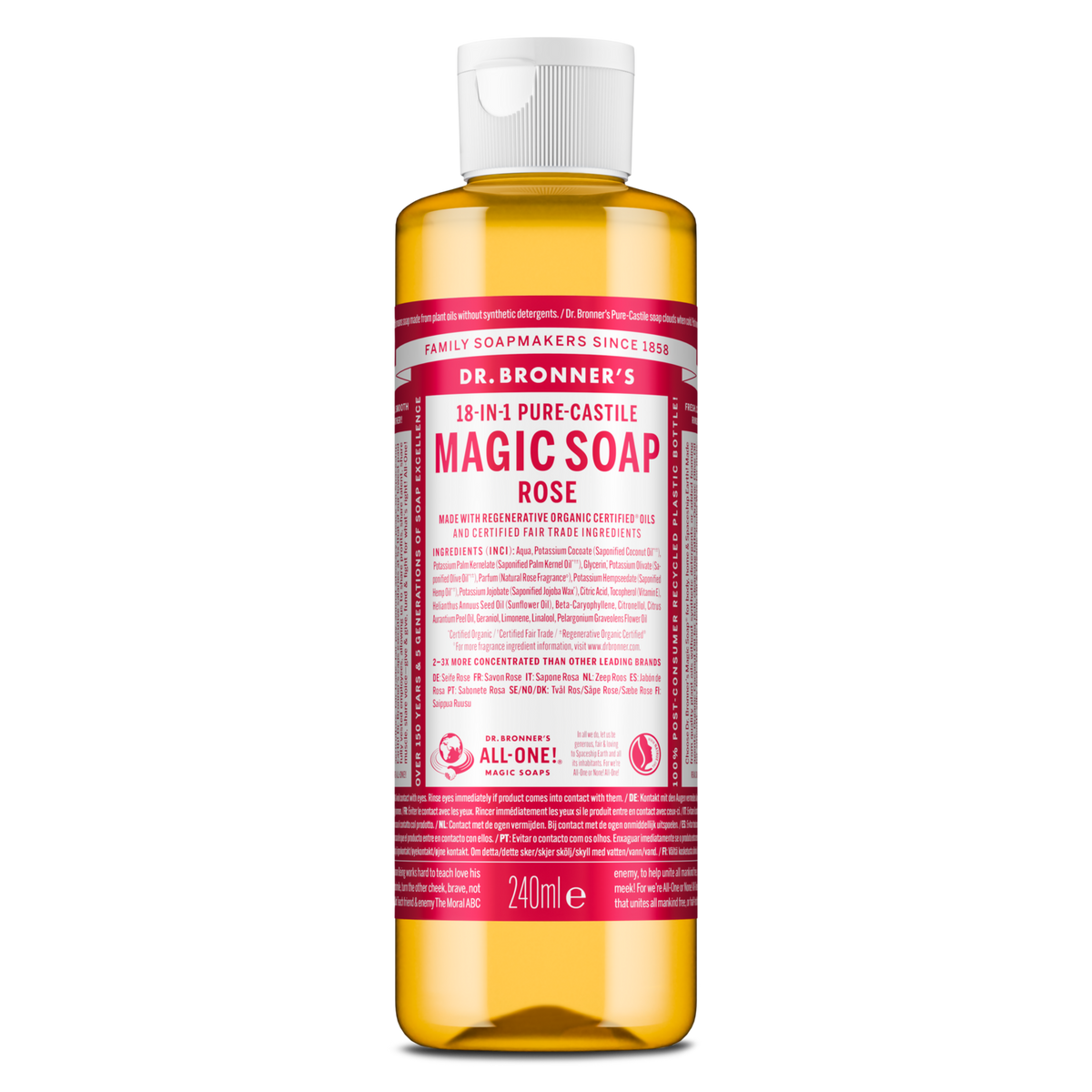 Rose Pure-Castile Magic Soap
