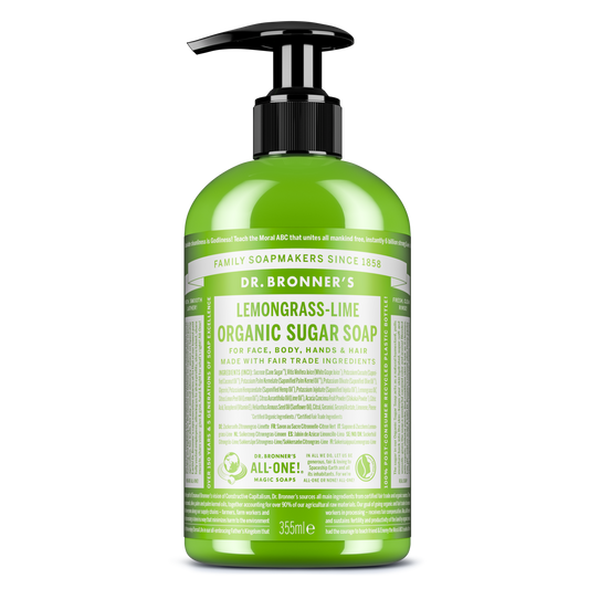 Lemongrass Lime Organic Sugar Soap