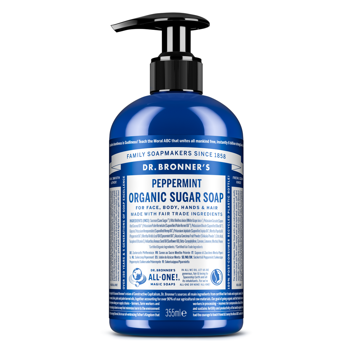 Peppermint Organic Sugar Soap