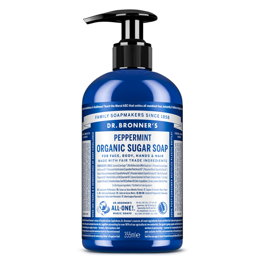 Peppermint Organic Sugar Soap