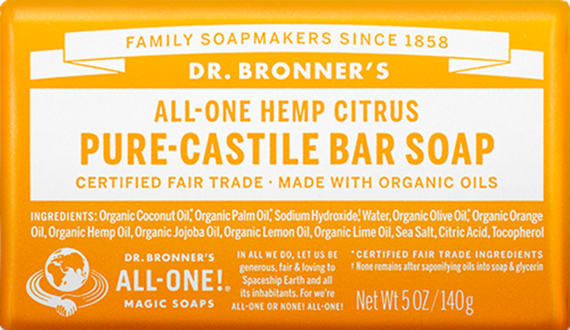 Pure Castille Bar Soaps - Citrus