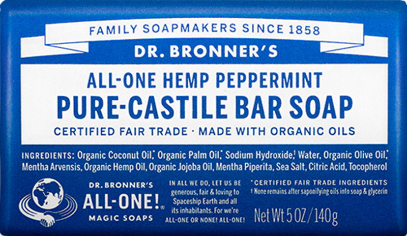 Pure Castille Bar Soaps - Peppermint