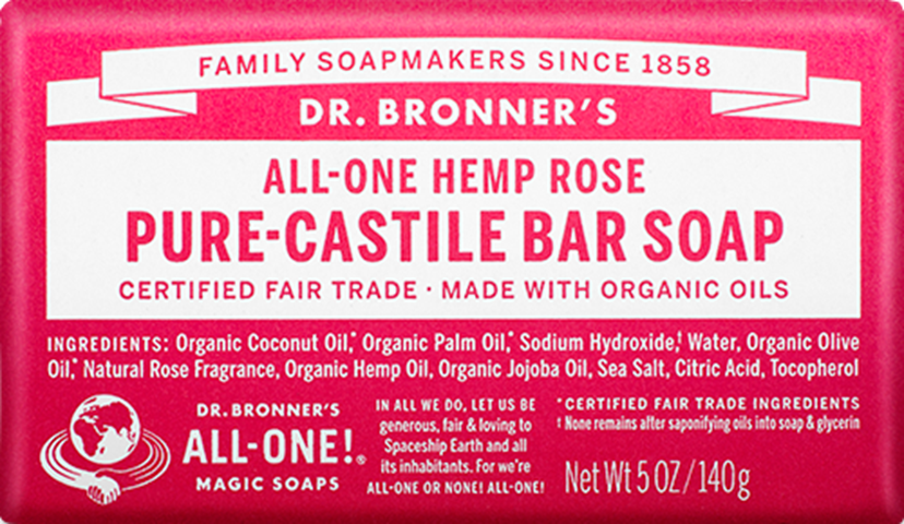 Pure Castille Bar Soaps - Rose