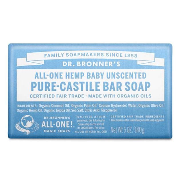 Pure Castille Bar Soaps - baby-unscented