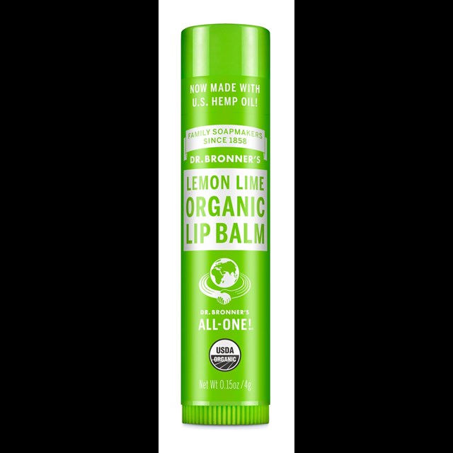 Organic Lip Balms - lemon-lime
