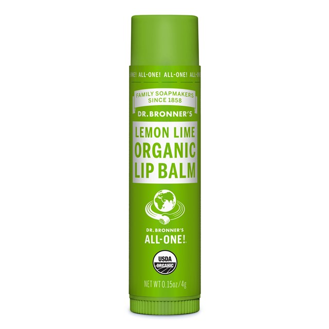 Organic Lip Balms - lemon-lime