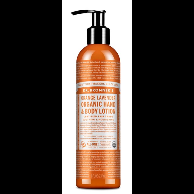 Organic Lotions - orange-lavender
