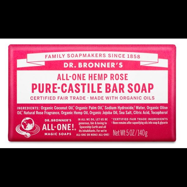 Pure Castille Bar Soaps - rose