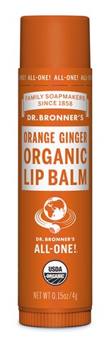 Organic Lip Balm - Orange Ginger