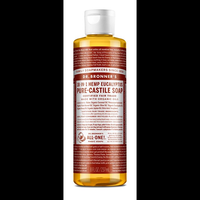 Pure Castille Liquid Soaps - eucalyptus