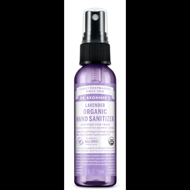 Organic Hand Cleasing Spray - lavender